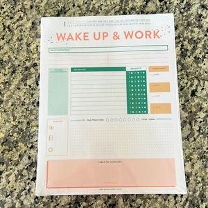 Wake Up and Work daily routine